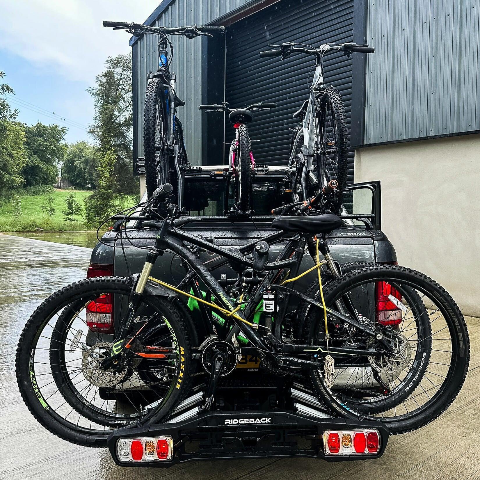 Ridgeback 4-bike Towbar Mounted Bike Rack - Storm Xccessories