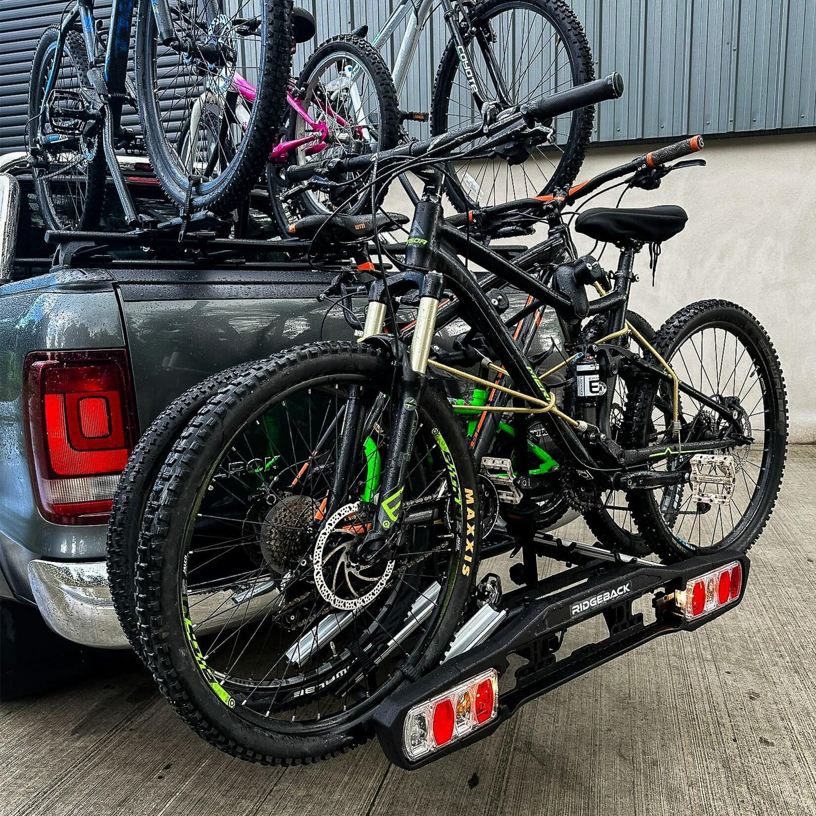 Ridgeback 4-bike Towbar Mounted Bike Rack - Storm Xccessories