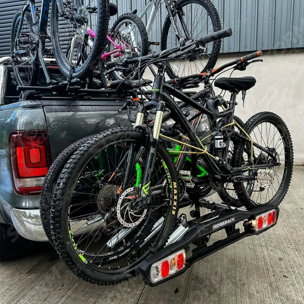 Ridgeback 4-bike Towbar Mounted Bike Rack