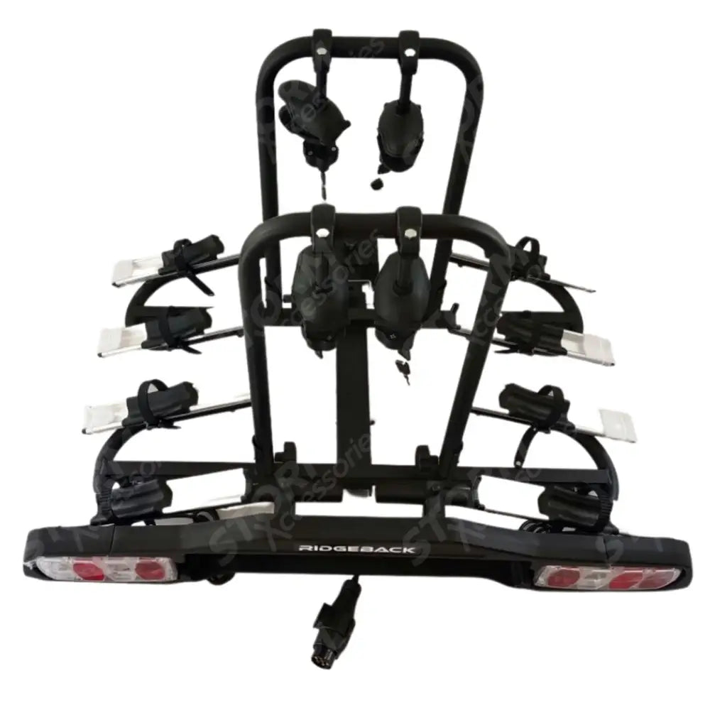 Ridgeback 4-bike Towbar Mounted Bike Rack