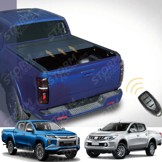 Ridgeback Auto Electric Roll Top Cover For Mitsubishi L200 Series 5 & 6 Double Cab 2016 On