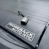 Ridgeback Auto Electric Roll Top Cover In Black For Ford Ranger T9 Wildtrak & Vw Amarok Double Cab 2023 On