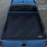 Ridgeback Auto Electric Roll Top Cover In Black For Ford Ranger T9 Wildtrak & Vw Amarok Double Cab 2023 On