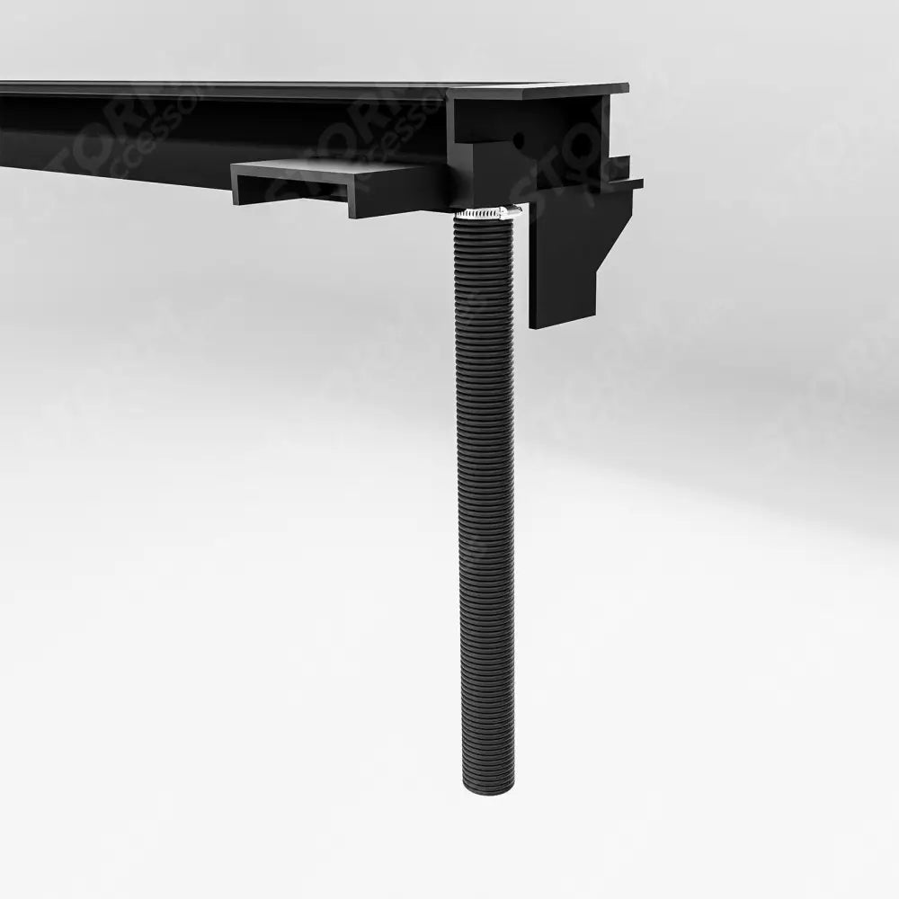 Ridgeback Auto Electric Roll Top Cover In Black For Ford Ranger T9 Wildtrak & Vw Amarok Double Cab 2023 On
