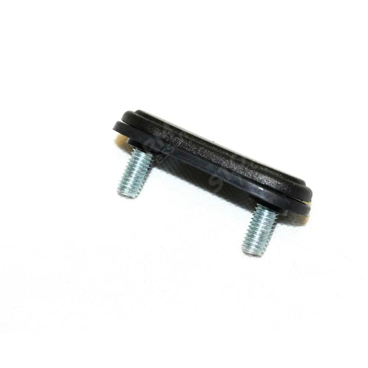 Ridgeback Double Screw Bracket With Rubber - Short