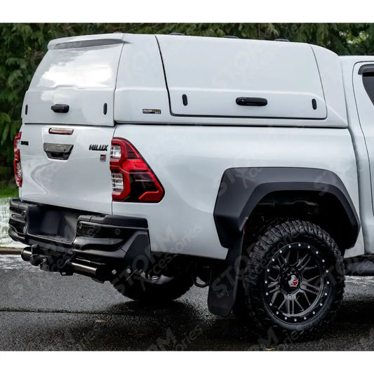 Ridgeback Max V2 Hardtop For Toyota Hilux Mk8 Double Cab 2015+ Pure White - 040