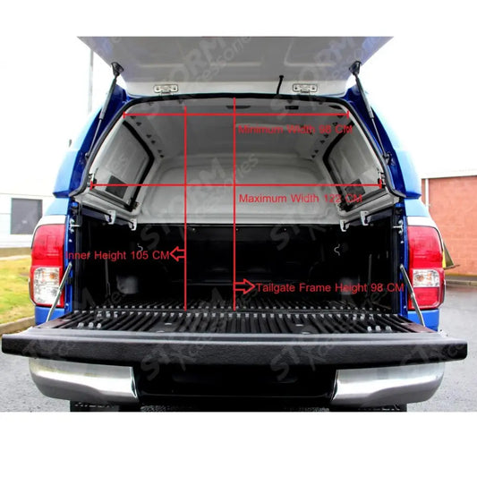 Ridgeback Max V2 Hardtop For Toyota Hilux Mk8 Double Cab 2021-2026