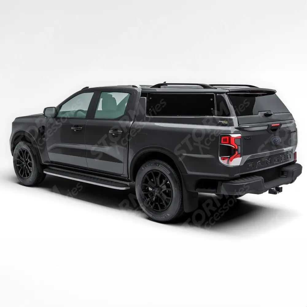 Ridgeback Platinum Hardtop for Ford Ranger T9 Double Cab 2023 Onwards Agate Black - M7414
