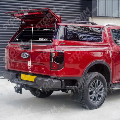 Ridgeback Platinum Hardtop for Ford Ranger T9 Double Cab 2023 Onwards