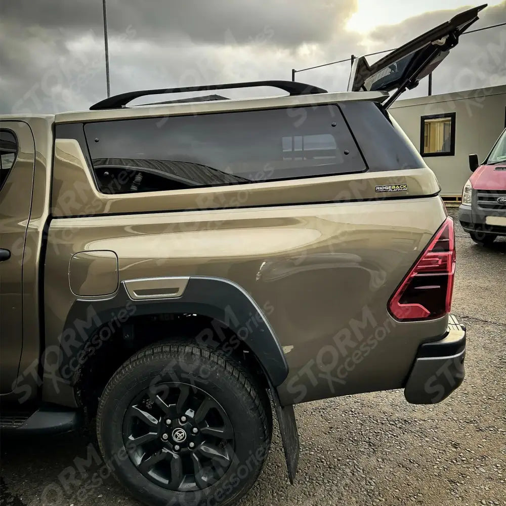 Ridgeback Platinum Hardtop For Toyota Hilux Mk8 Double Cab 2015 On