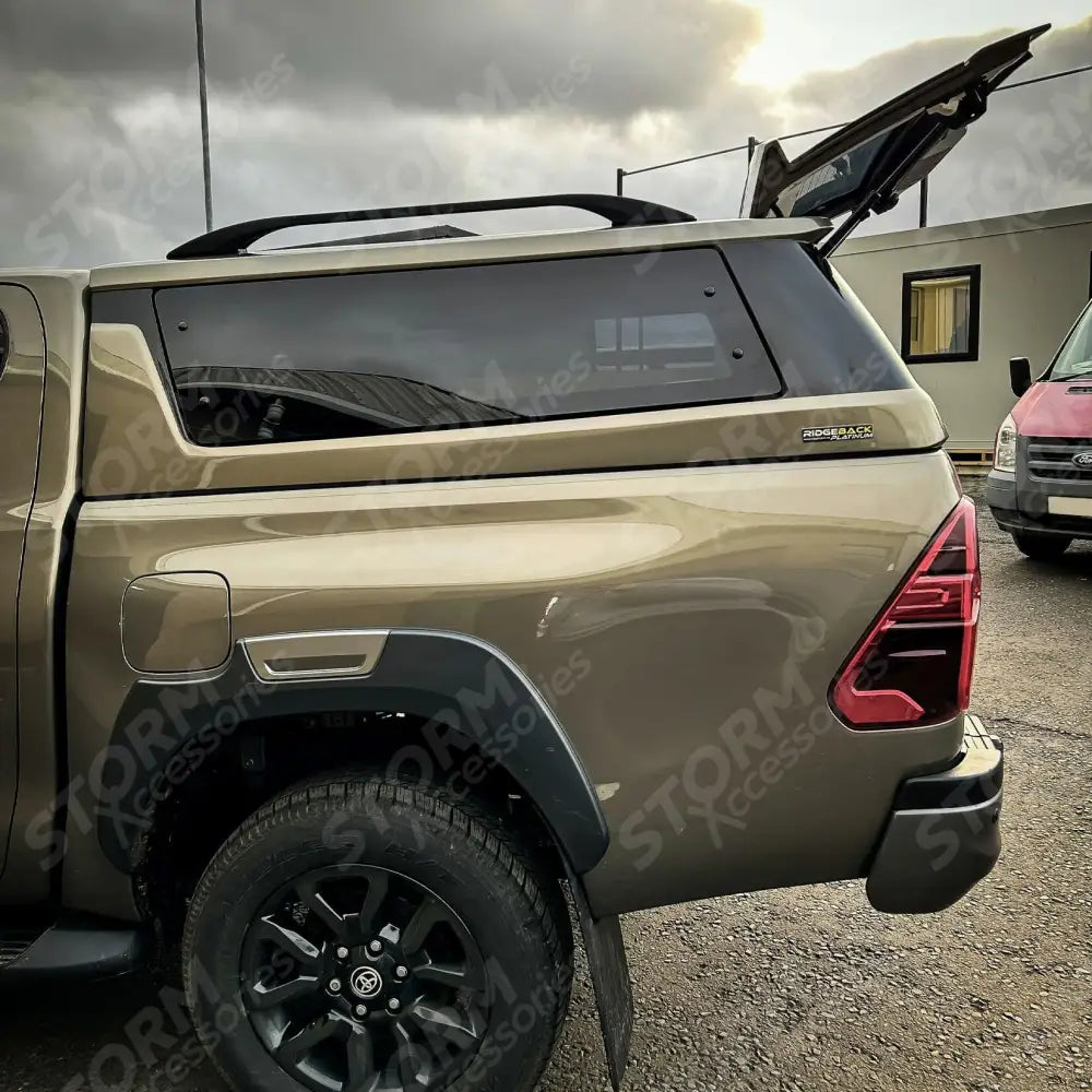 Ridgeback Platinum Hardtop For Toyota Hilux Mk8 Double Cab 2015 On