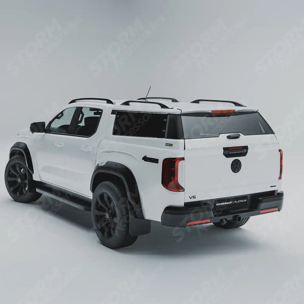 Ridgeback Platinum Hardtop For Volkswagen Amarok 2023 on - Colour Coded Clear White - 2E2E