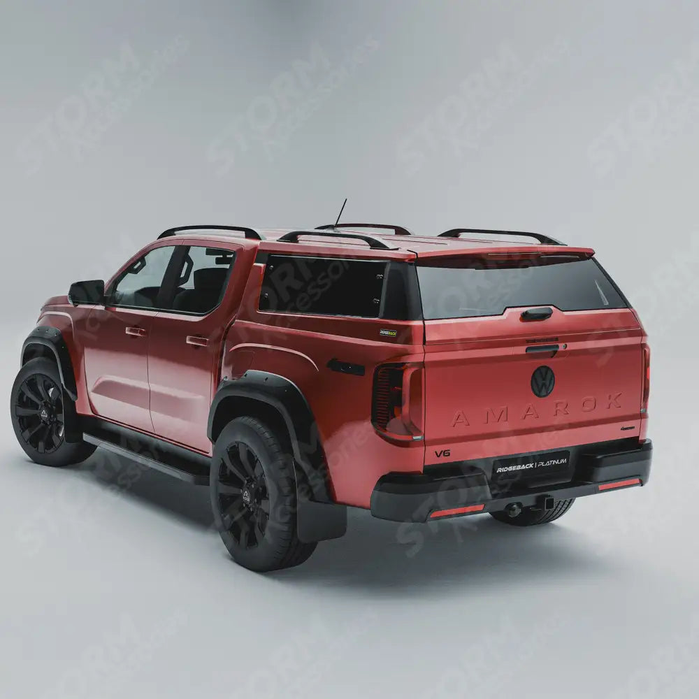 Ridgeback Platinum Hardtop For Volkswagen Amarok 2023 on - Colour Coded Deep Red - 9I9I
