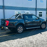 Ridgeback Roll Rtc In Stainless Steel Bar For Nissan Navara Np300 / Ford Ranger / Toyota Hilux Double Cab