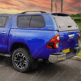 Ridgeback S-series Hardtop For Toyota Hilux Mk8 Double Cab 2015 On Nebula Blue - 8X2