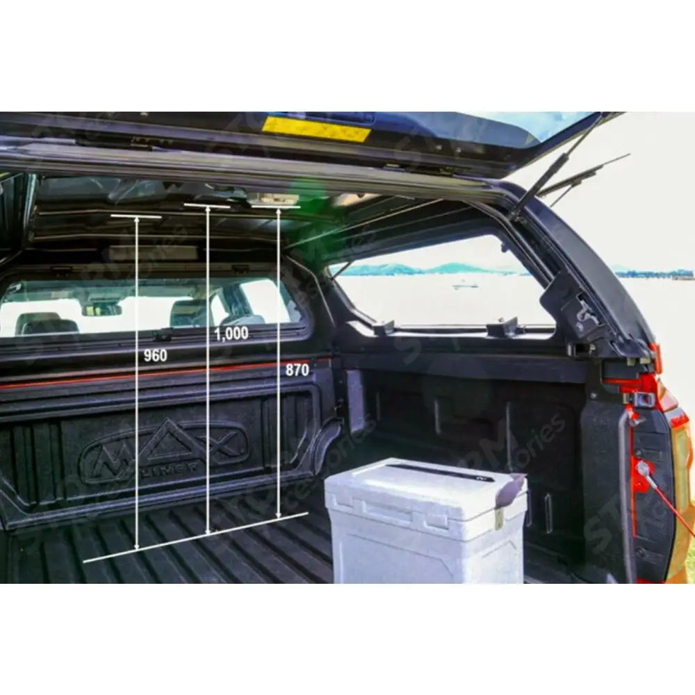 Ridgeback V-Series Hardtop For Ford Ranger Raptor T9 Double Cab 2023 On