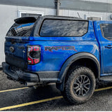 Ridgeback V-Series Hardtop for Ford Ranger Raptor T9 Double Cab 2023 On LIGHTNING BLUE - 7F3