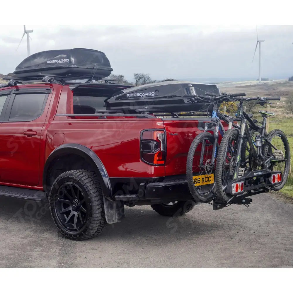 Ridgecargo Series 380l Roof Box In Black - 1350 X 380 X 890mm