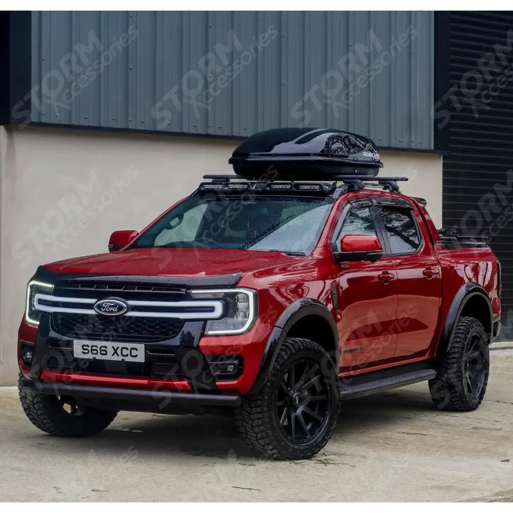 Ridgecargo Series 380l Roof Box In Black - 1350 X 380 X 890mm