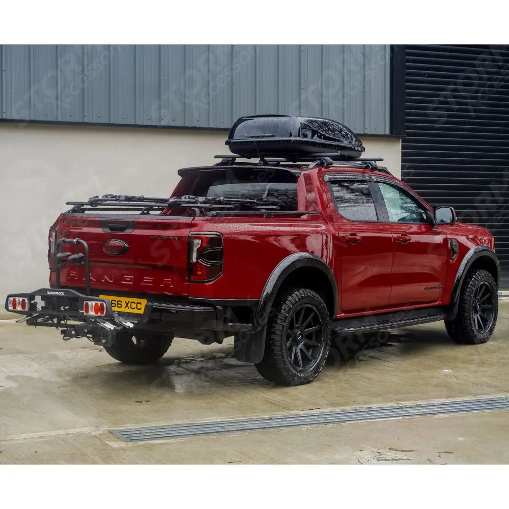 Ridgecargo Series 380l Roof Box In Black - 1350 X 380 X 890mm