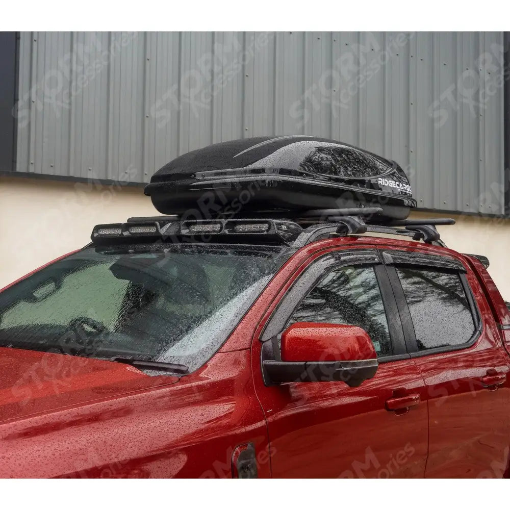 Ridgecargo Series 380l Roof Box In Black - 1350 X 380 X 890mm