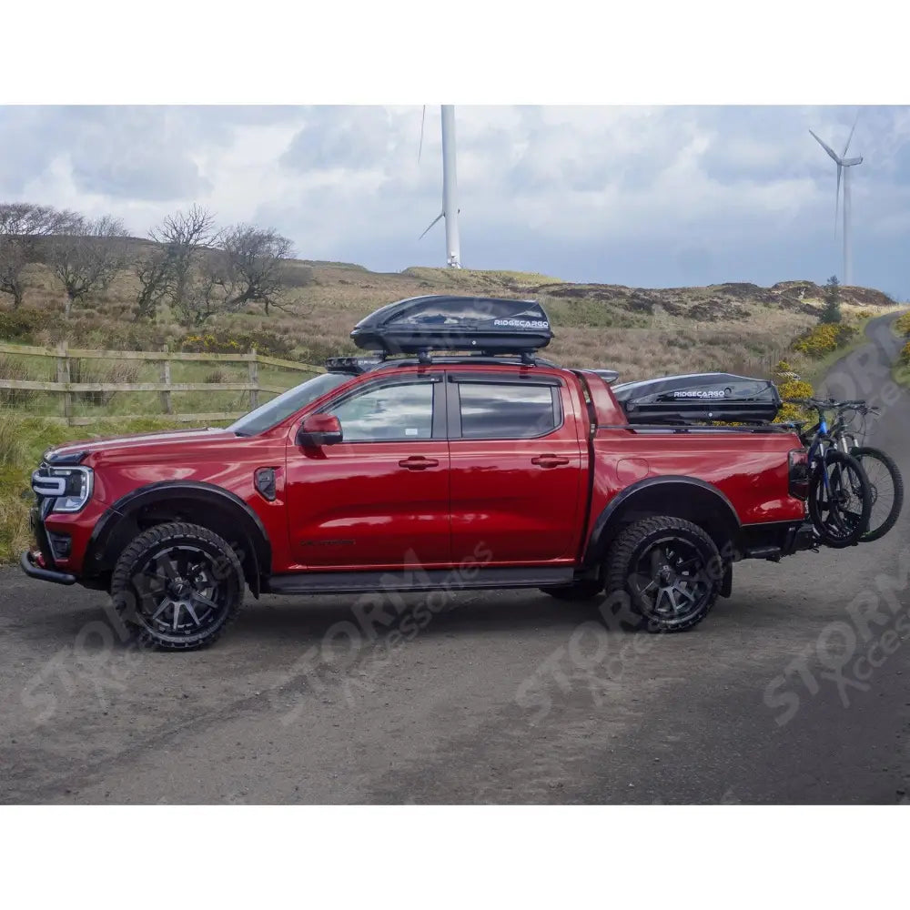 Ridgecargo Series 380l Roof Box In Black - 1350 X 380 X 890mm