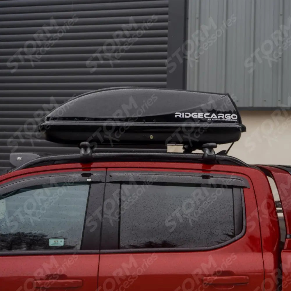 Ridgecargo Series 380l Roof Box In Black - 1350 X 380 X 890mm