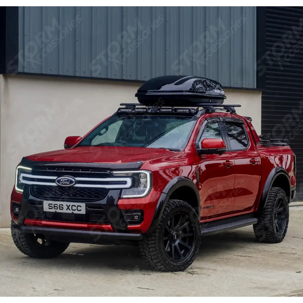Ridgecargo Series 380l Roof Box In Black - 1350 X 380 X 890mm
