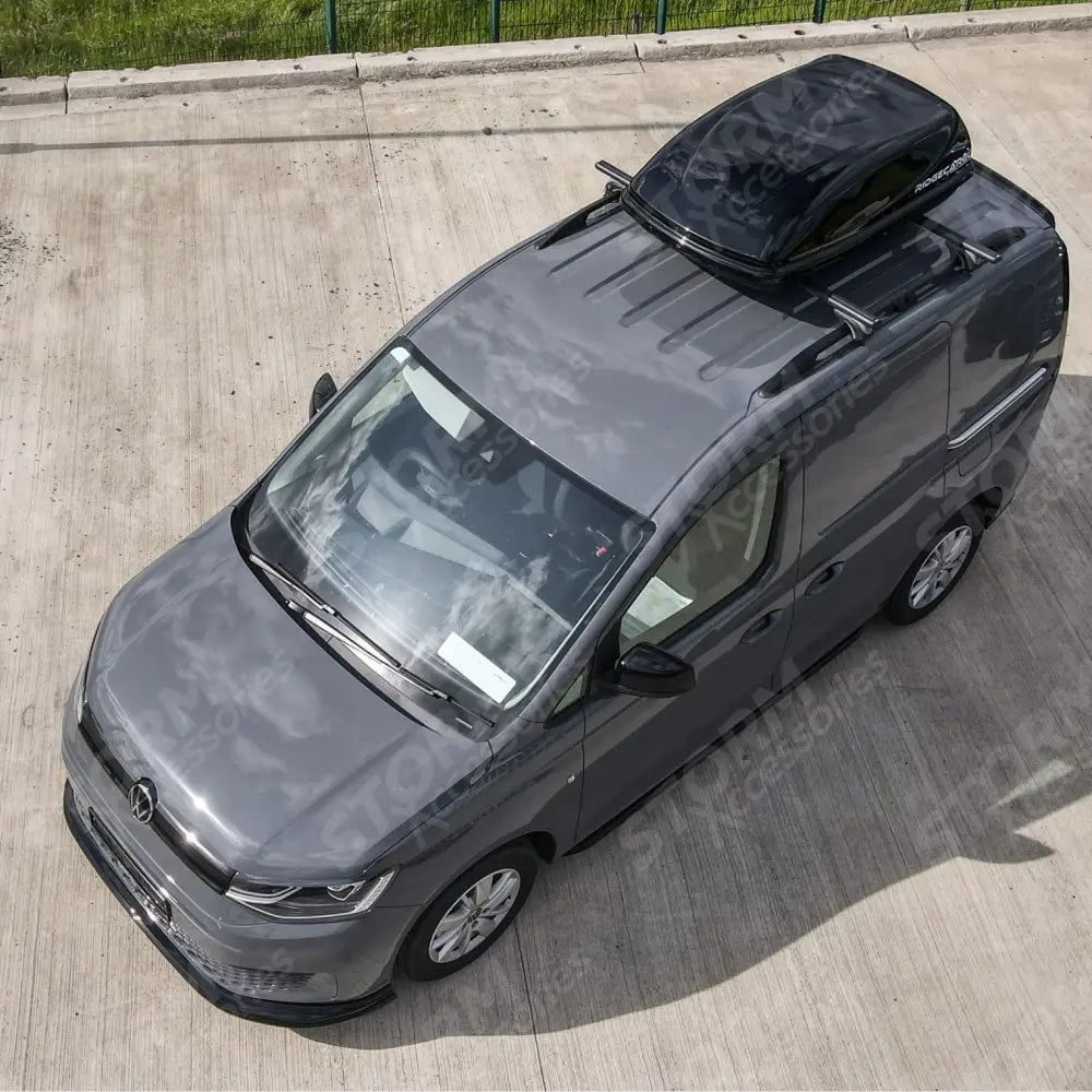 Ridgecargo Series 380l Roof Box In Black - 1350 X 380 X 890mm