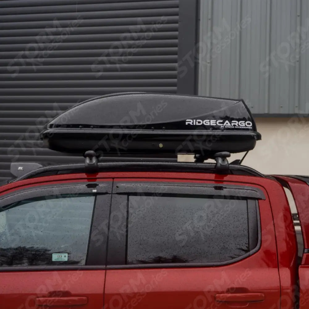Ridgecargo Series 380l Roof Box In Black - 1350 X 380 X 890mm
