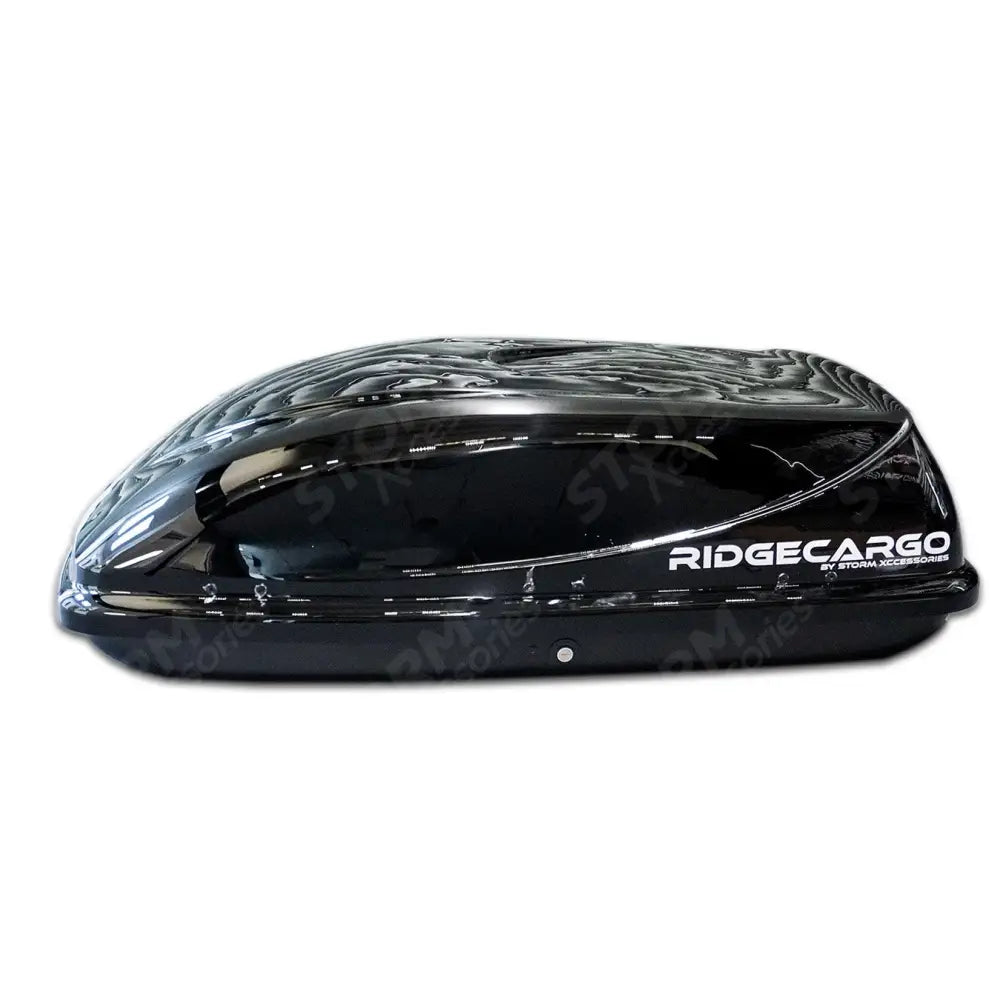 Ridgecargo Series 380l Roof Box In Black - 1350 X 380 X 890mm