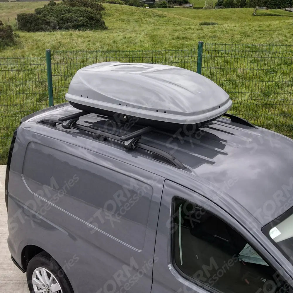Ridgecargo Series 380l Roof Box In Grey - 1350 X 380 X 890mm