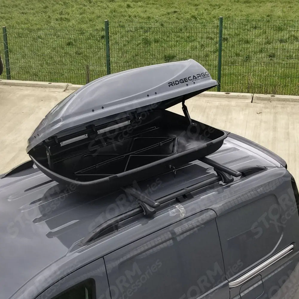 Ridgecargo Series 380l Roof Box In Grey - 1350 X 380 X 890mm