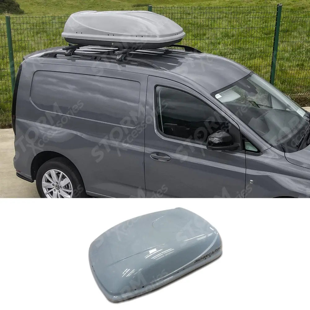 Ridgecargo Series 380l Roof Box In Grey - 1350 X 380 X 890mm