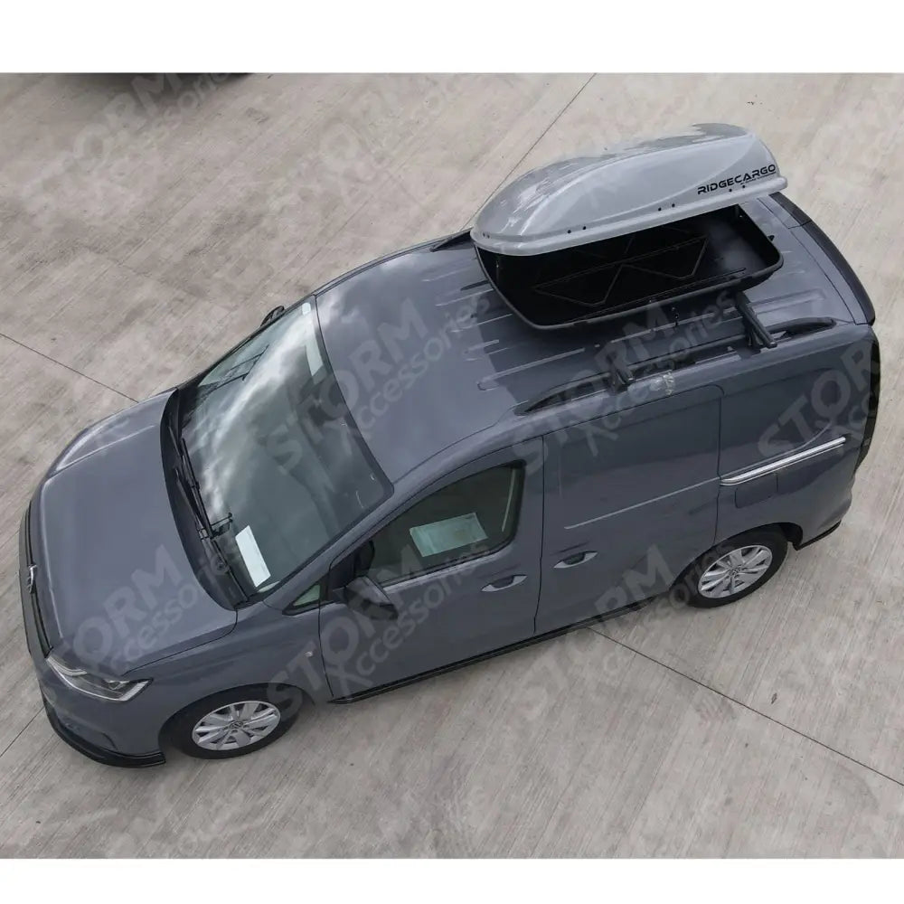 Ridgecargo Series 380l Roof Box In Grey - 1350 X 380 X 890mm