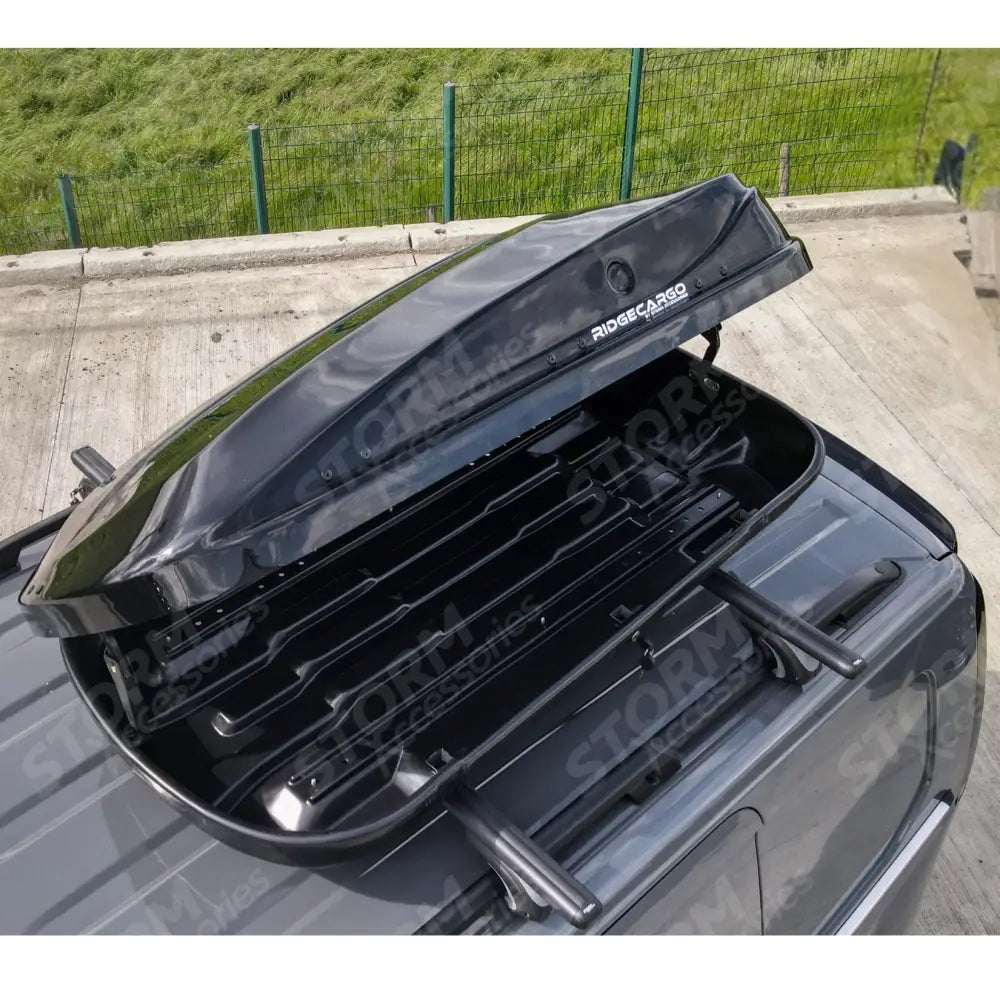 Ridgecargo Series 400l Roof Box In Black - 140 X 38 76cm