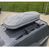Ridgecargo Series 450l Roof Box In Grey - 1780 X 350 X 820mm