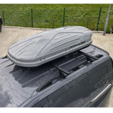 Ridgecargo Series 450l Roof Box In Grey - 1780 X 350 X 820mm