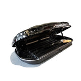Ridgecargo Series 500l Roof Box In Black - 1780 X 350 X 820mm