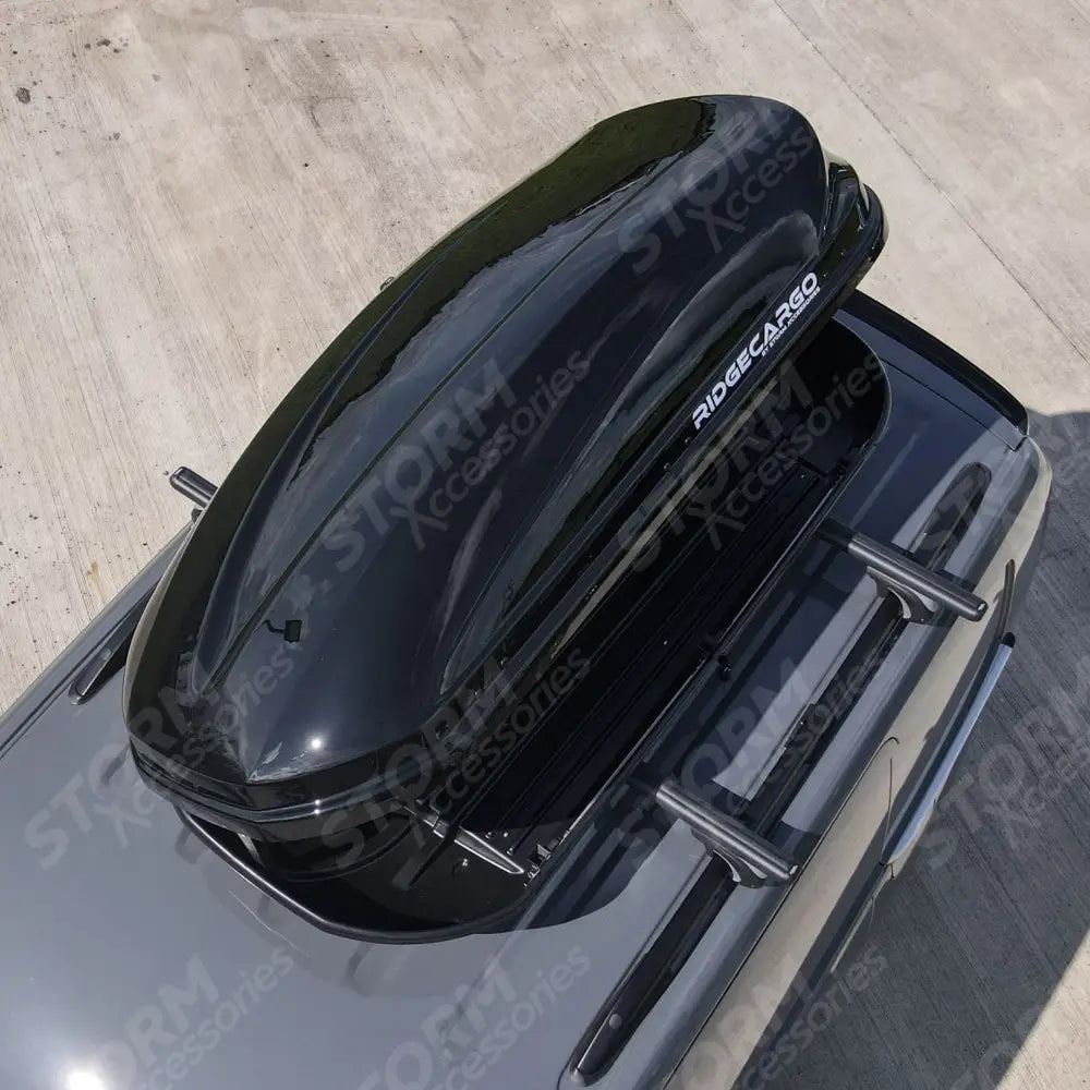 Ridgecargo Series 550l Roof Box In Black - 173 X 43 X 80cm