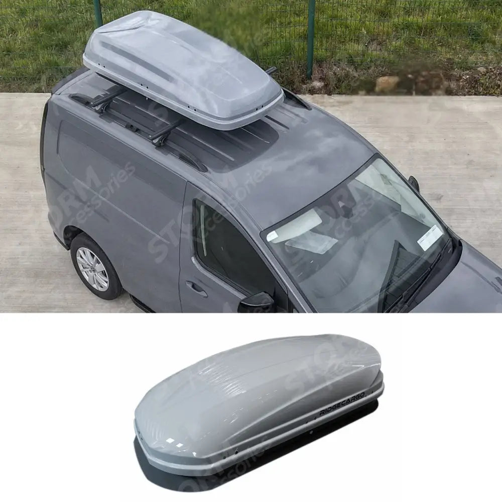 Ridgecargo Series 550l Roof Box In Grey - 173 X 43 X 80cm