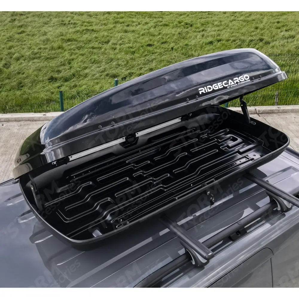 Ridgecargo Series 600l Roof Box In Black - 178 X 42 X 80cm