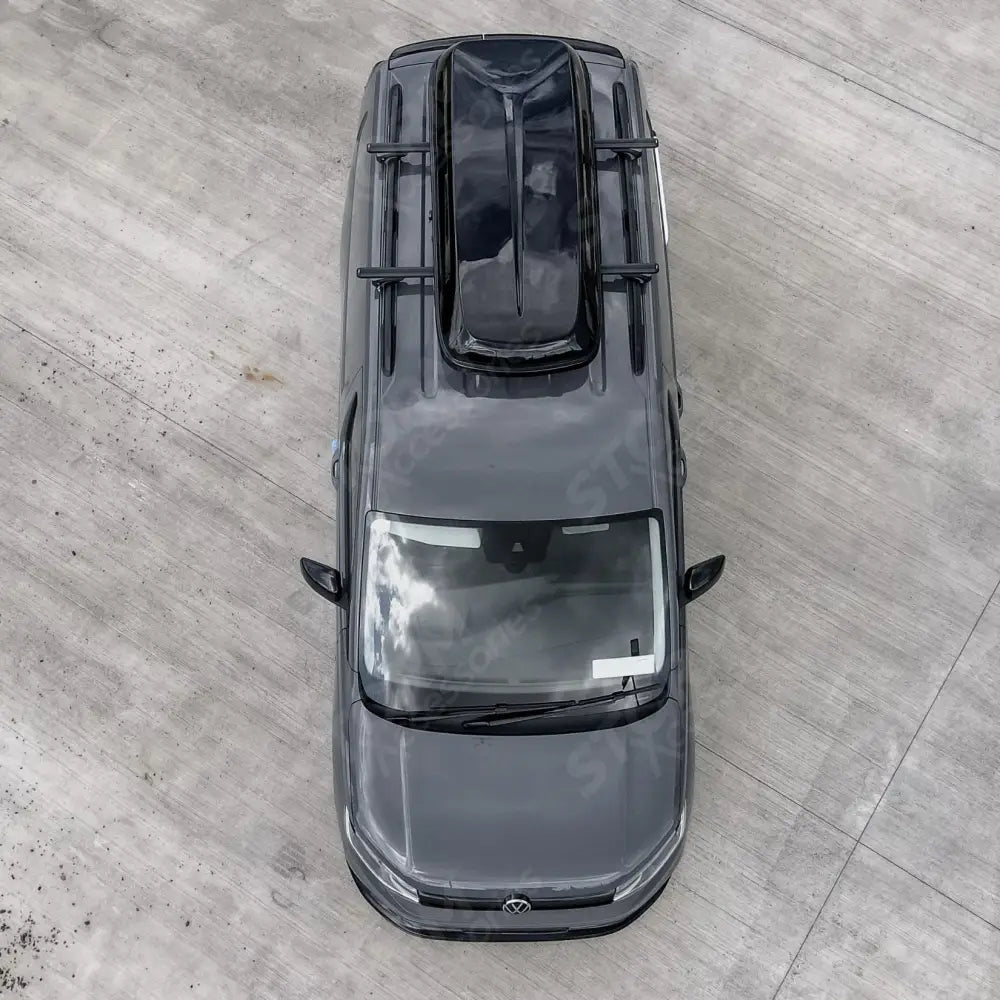 Ridgecargo Series 600l Roof Box In Black - 178 X 42 X 80cm