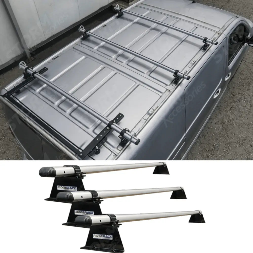 Ridgerack Roof Rack - 3 Bars Style For Proace 16 on / Expert 16 on / Vivaro 21 on / Dispatch 16 on