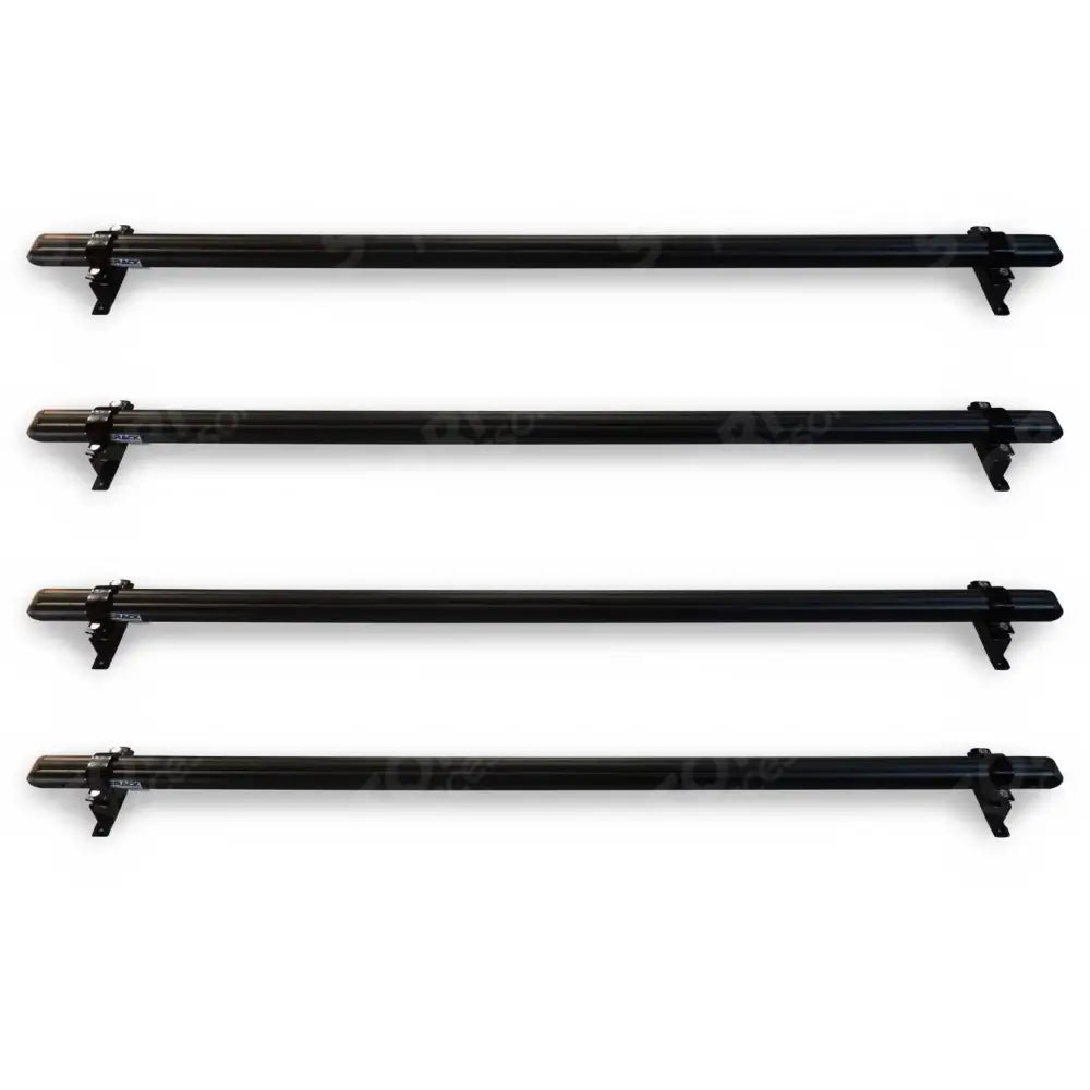 Ridgerack Roof Rack 4 Bar Style Black For Vw Transporter T5 2003 - 2024
