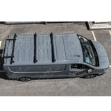 Ridgerack Roof Rack V2 3 Bars Style In Black For Renault Trafic - Vauxhall Vivaro 2014 On