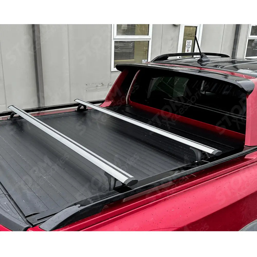 Ridgerail Crossbars Cross Bars Rails For Roll Top Tonneau Cover - Silver