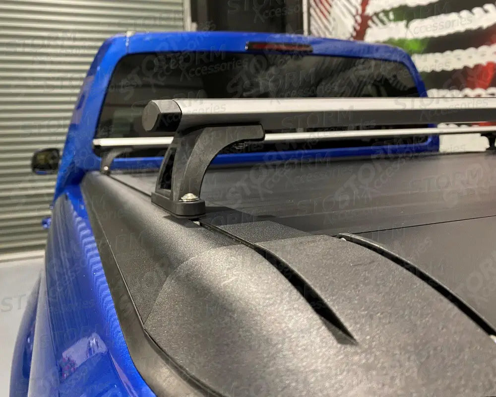 Ridgerail Crossbars Cross Bars Rails For Roll Top Tonneau Cover - Silver
