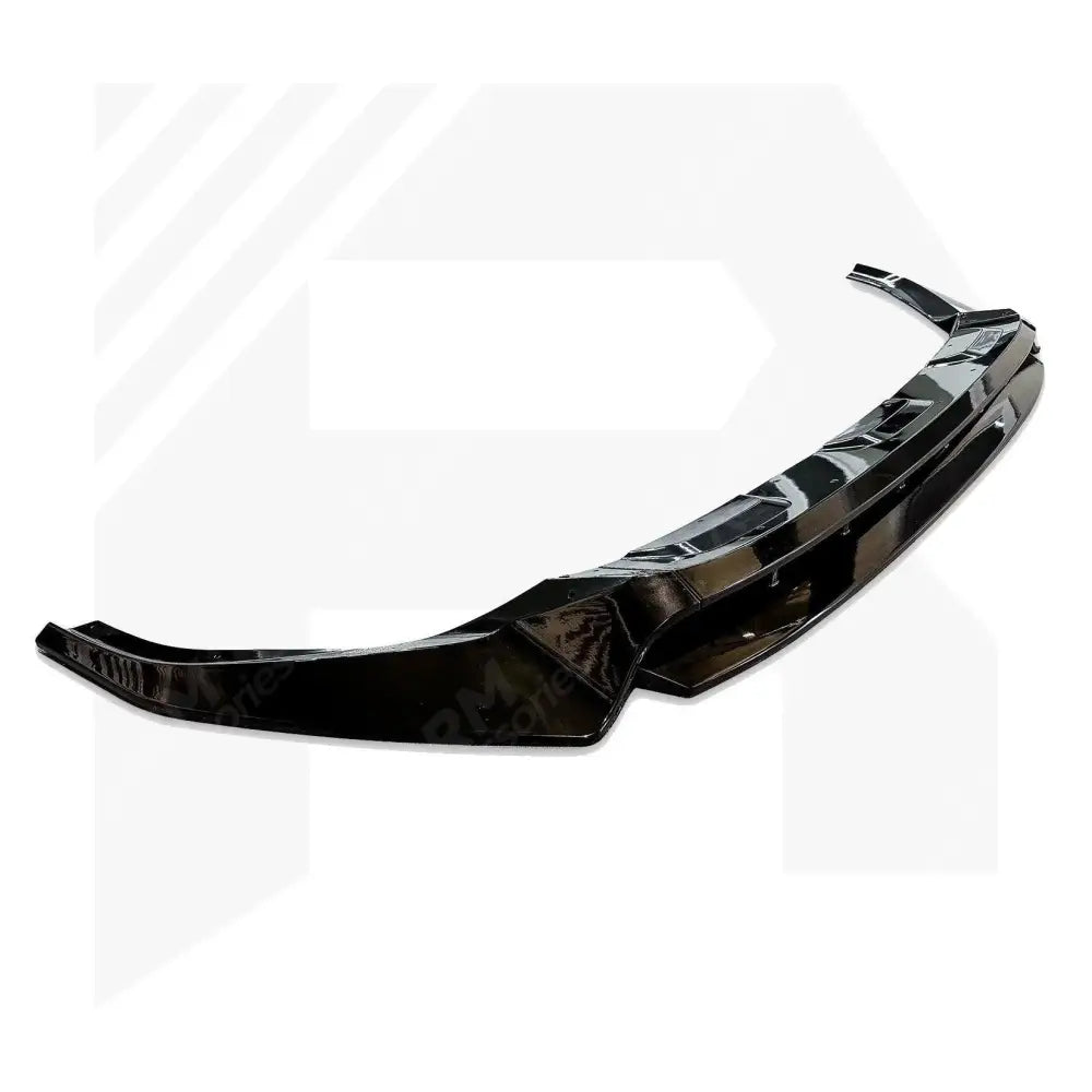 Risper Front Splitter Lip Gloss Black For Audi Q8 S Line 2018+