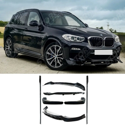 Risper Full Aero Kit In Gloss Black For Bmw X3 G01 2018-2021
